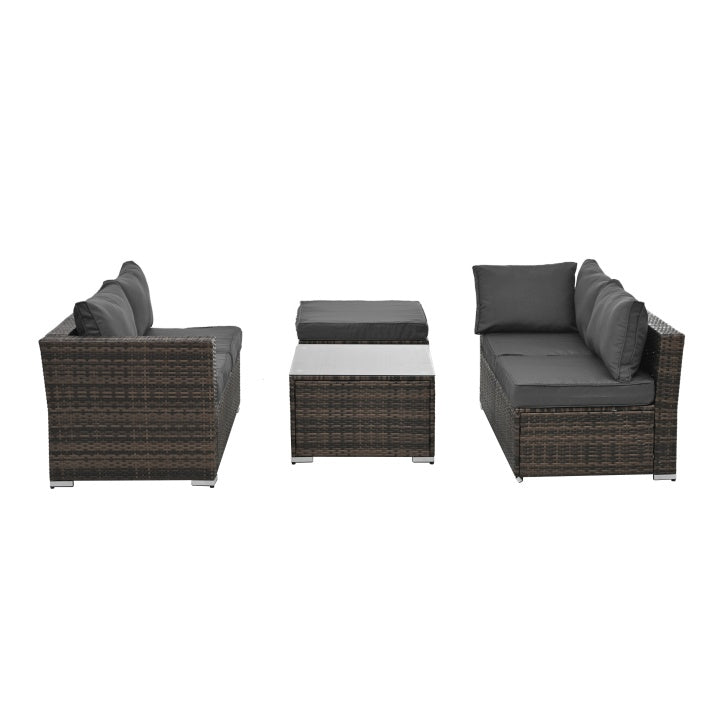 Patio Furniture, Outdoor Furniture, Seasonal PE Wicker Furniture, 4 Se